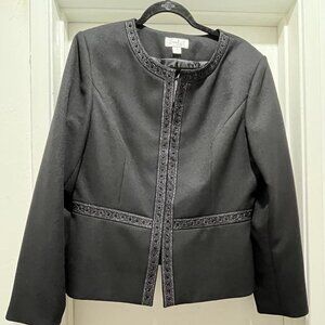 Black Emily Sz.16 2 - Piece Skirt Suit Set